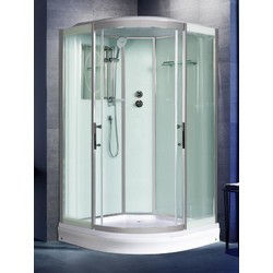 Душевая кабина WeltWasser WW500 Emmer 11015-2 110x110 10000004651 профиль Хром стекло прозрачное