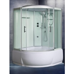 Душевая кабина WeltWasser WW500 Emmer 11055-2 110x110 10000004652 профиль Хром стекло прозрачное