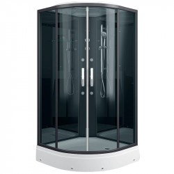 Душевая кабина Erlit Eclipse 100x100 ER5710P-C24 с гидромассажем