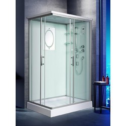 Душевая кабина WeltWasser WW500 Laine 1204 120x90 10000003273 профиль Хром стекло прозрачное