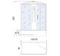 Душевой бокс River Dunay 150x80 МТ 10000000790 с поддоном