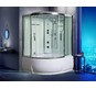 Душевой бокс WeltWasser WW500 Emmer 13555 135x135 10000003290 профиль Хром стекло прозрачное