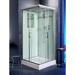 Душевая кабина WeltWasser WW500 Laine 902 90x90 10000003262 профиль Хром стекло прозрачное