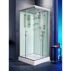 Душевая кабина WeltWasser WW500 Laine 904 90x90 10000003268 профиль Хром стекло прозрачное