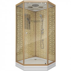 Душевая кабина Niagara Lux 90x90 NG-7701DG без гидромассажа
