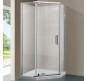 Душевой уголок Vincea Stresa 90x90 VSP-1S900CL профиль Хром стекло прозрачное