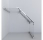 Душевой уголок Vincea Stresa 90x90 VSP-1S900CL профиль Хром стекло прозрачное