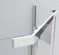 Душевой уголок Vincea Stresa 90x90 VSP-1S900CL профиль Хром стекло прозрачное