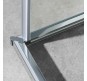 Душевой уголок Vincea Slim-U 120x90 VSR-2SU9012CLB профиль Черный матовый стекло прозрачное
