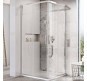 Душевой уголок Ravak Blix Slim BLSRV2-90 90x90 X1LM70C00Z1 профиль Хром стекло Transparent