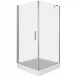Душевой уголок Good Door Fantasy CR-90-С-CH 90x90 профиль Хром стекло прозрачное