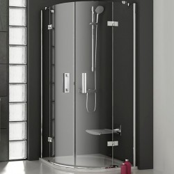 Душевой уголок Ravak Smartline SMSKK4-80 80x80 3S244A00Y1 профиль Хром стекло Transparent