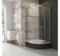 Душевой уголок Ravak Blix BLCP4-80 Sabina 80x80 3B240C40Z1 профиль Хром стекло Transparent