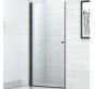 Душевая дверь Cezares Eco 90 ECO-O-B-1-90-C-NERO профиль Черный стекло прозрачное