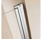 Душевая дверь Cezares Eco 90 ECO-O-B-1-90-P-Cr профиль Хром стекло рифленое