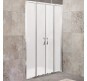 Душевая дверь BelBagno Unique 200 UNIQUE-BF-2-170/200-M-Cr профиль Хром стекло матовое