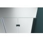 Душевая дверь BelBagno Albano 90 ALBANO-BS-13-30+60-C-Cr профиль Хром стекло прозрачное