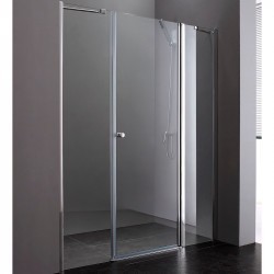 Душевая дверь Cezares Elena 180 ELENA-W-B-13-60+60/60-C-Cr профиль Хром стекло прозрачное