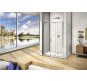 Душевая дверь Good Door Orion WTW-PD-90-С-СH 90 профиль Хром стекло прозрачное