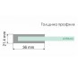 Душевая дверь WasserKRAFT Salm 100 27I12 профиль Хром стекло прозрачное