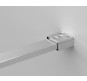 Душевая дверь Radaway Eos II DWD+S 90 3799491-01 профиль Хром стекло прозрачное