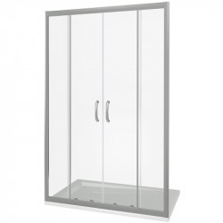 Душевая дверь Good Door Infinity 190 WTW-TD-190-G-CH профиль Хром стекло рифленое