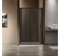 Душевая дверь Vincea Garda 120 VDS-1G120CGB профиль Черный стекло тонированное