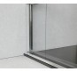 Душевая дверь Vincea Flex 90 VDP-1F900CL профиль Хром стекло прозрачное