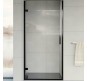 Душевая дверь Vincea Flex 90 VDP-1F900CLB профиль Черный стекло прозрачное