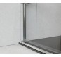 Душевая дверь Vincea Flex 90 VDP-1F900CLB профиль Черный стекло прозрачное