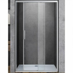 Душевая дверь Vincea Soft 140 VDS-3SO140CL профиль Хром стекло прозрачное