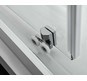 Душевая дверь Vincea Alpha 130 VDS-3AL130MT профиль Хром стекло текстурное