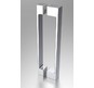 Душевая дверь Vincea Alpha 130 VDS-3AL130MT профиль Хром стекло текстурное
