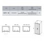 Душевая дверь Ravak 10° 10DP4 180 0ZJY0C00Z1 профиль Хром стекло Transparent