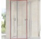 Душевая дверь Ravak Chrome CRV2-90 1QV70C00Z1 профиль Хром стекло Transparent
