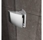 Душевая дверь Ravak Pivot PDOP1-80 03G40100Z1 профиль Белый ручка Хром стекло Transparent