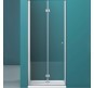 Душевая дверь BelBagno Albano 90 ALBANO-BS-12-90-C-Cr профиль Хром стекло прозрачное