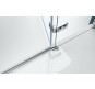 Душевая дверь BelBagno Kraft 90 KRAFT-B-12-60/30-C-Cr-L профиль Хром стекло прозрачное