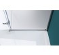 Душевая дверь BelBagno Kraft 90 KRAFT-B-12-60/30-C-Cr-R профиль Хром стекло прозрачное