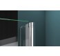 Душевая дверь BelBagno Etna 90 ETNA-B-12-60/30-C-Cr-90 профиль Хром стекло прозрачное