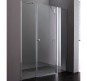 Душевая дверь Cezares Elena 160 ELENA-W-B-13-60+60/40-C-Cr профиль Хром стекло прозрачное