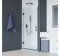 Душевая дверь RGW Hotel HO-011-B 90 350601109-14 профиль Черный стекло прозрачное