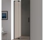 Душевая дверь Cezares Slider 90 SLIDER-B-1-80/90-BR-NERO профиль Черный матовый стекло бронзовое