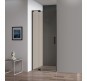 Душевая дверь Cezares Slider 90 SLIDER-B-1-80/90-BR-NERO профиль Черный матовый стекло бронзовое