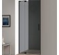 Душевая дверь Cezares Slider 90 SLIDER-B-1-80/90-GRIGIO-NERO профиль Черный матовый стекло серое