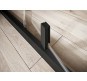 Душевая дверь Ravak Nexty NDOP1-90 03O70300Z1 профиль Черный стекло Transparent