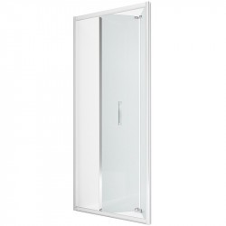 Душевая дверь New Trendy Alta Chrome 90 D-0088A профиль Хром стекло прозрачное