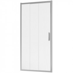 Душевая дверь New Trendy Alta Chrome 90 D-0253A профиль Хром стекло прозрачное