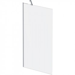 Шторка на ванну AM.PM Gem 80 W90BS-080-140CM профиль Хром стекло матовое