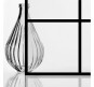 Душевая дверь New Trendy New Soleo Black 90 L D-0279A профиль Черный стекло прозрачное